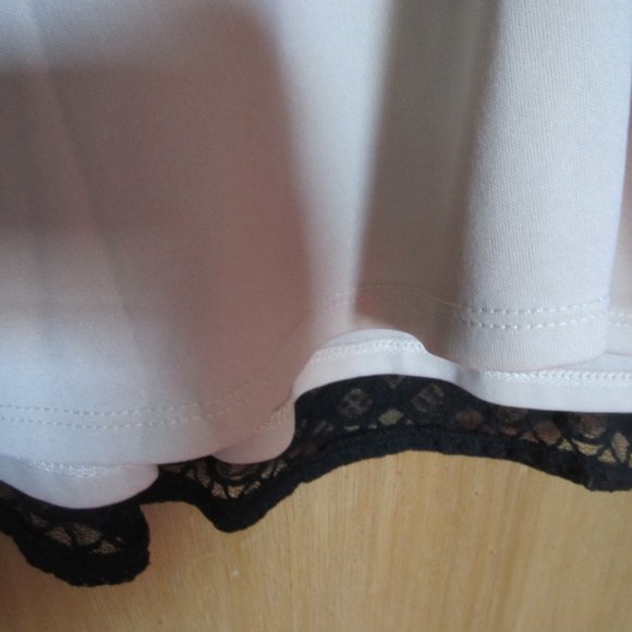 NWT - NEIMAN MARCUS Women's Black Fancy Dress Size 14  Lace Lined Sleeveless - Picture 8 of 13